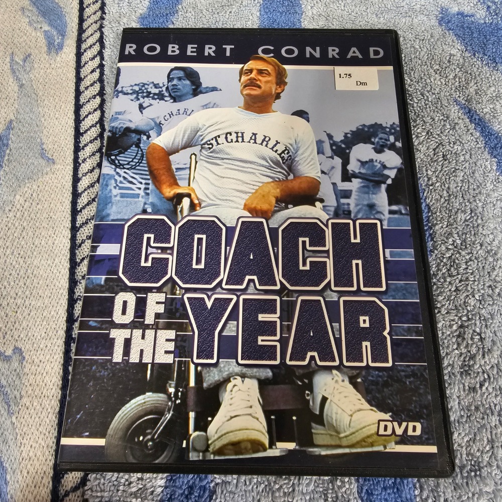 Coach of the Year DVD Robert Conrad 1980 Football Sports Drama Digiview FA1-A
